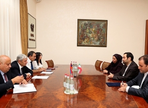 Феликс Цолакян принял посла Ирана в Армении