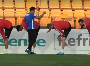 Հայաստանի ազգային հավաքականի մարզումը՝ խաղից առաջ