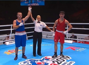 Բռնցքամարտիկ Արման Դարչինյանը հաղթանակով մեկնարկեց աշխարհի առաջնությունը