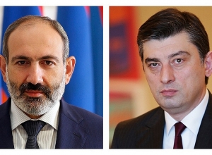 Nikol Pashinyan holds phone conversation with newly elected Prime Minister of Georgia