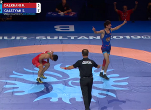 Սլավիկ Գալստյանը՝ ըմբշամարտի աշխարհի առաջնության բրոնզե մեդալակիր