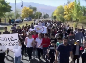 В Джермуке обьявили студенческую забастовку и забастовку против эксплуатации Амулсара: ПРЯМОЙ ЭФИР