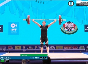 Իզաբելլա Յայլյանը 6-րդն է ծանրամարտի աշխարհի առաջնության B ենթախմբում