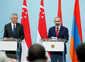 Հայաստանի եւ Սինգապուրի վարչապետերը ներկայացնում են պատվիրակությունների բանակցությունների արդյունքները
