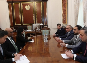 Тигран Авинян принял старшего министра Сингапура