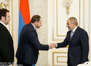 Никол Пашинян принял участника WCIT 2019, соучредителя группы компаний «Яндекс»