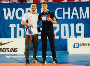 Լևոն Գեղամյանը՝ ըմբշամարտի վետերանների աշխարհի չեմպիոն