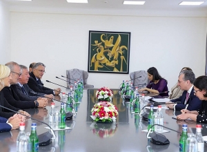 Зограб Мнацаканян принял французских парламентариев и мэров