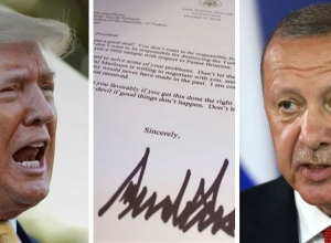Эрдоган выбросил в урну письмо Трампа