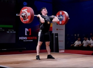 Ծանրորդ Համլետ Մնացականյանը 4-րդն է Եվրոպայի առաջնությունում