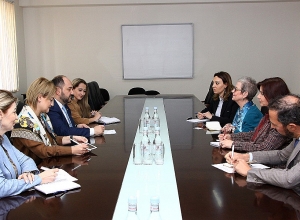 Министр ОНКС РА принял посла ЕС