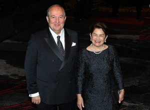 President Sarkissian attends reception organized on the occasion of enthronement of Japan’s Emperor