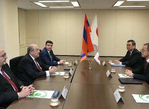 Армен Саркисян встретился с председателем Агентства по ядерному регулированию Японии