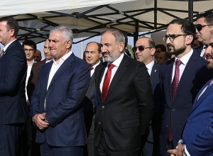 Никол Пашинян принимает участие в церемонии повторного введения в эксплуатацию подстанции «Ахтанак»