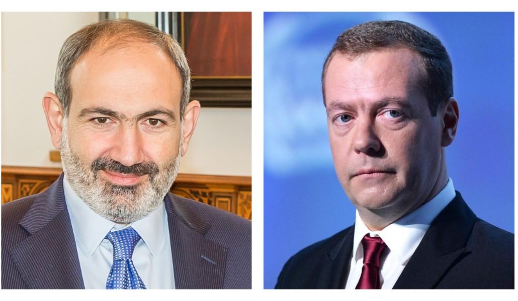 մեդվեդեւ փաշինյան