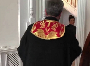 Հանրապետության թիվ 1 առանձնատանը  օրհնության կարգ կատարվեց