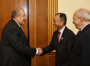 Արմեն Սարգսյանը հյուրընկալել է «Սինոփսիս»-ի և «Սինոփսիս Արմենիա»-ի ղեկավարներին