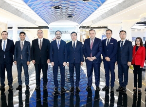 Тигран Авинян встретился с вице-председателем компании «Хуавей»