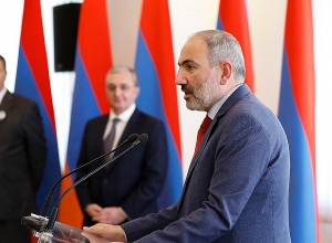 Выступление Никола Пашиняна на церемонии клятвы молодых дипломатов