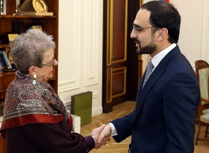 Тигран Авинян принял посла ЕС в Армении