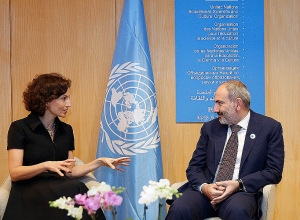 Հանդիպում  ՅՈՒՆԵՍԿՕ ի գլխավոր տնօրեն Օդրի Ազուլեի հետ