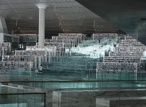 Armen Sarkissian hosted at the Qatar National Library