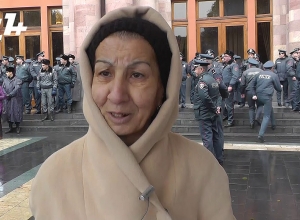 Երանոս գյուղի բնակչուհին պնդում է, որ իր ազգականները քանդել են հայրական գերեզմանի ցանկապատը