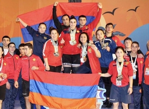 Հայաստանի պատանի ծանրորդները 42 մեդալ են նվաճել Եվրոպայի առաջնությունում