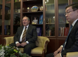 Նախագահ Սարգսյանը Ղազախստանի անկախության օրվա առթիվ այցելել է Հայաստանում Ղազախստանի դեսպանատուն