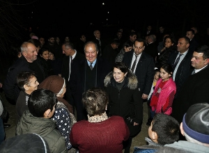 Նախագահ Սարգսյանն այցելել է Ասկերանի շրջանի Հարավ գյուղ