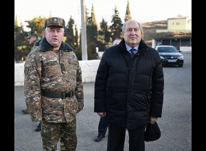 Նախագահ Սարգսյանն այցելել է Պաշտպանության բանակի ինժեներասակրավորական գումարտակ