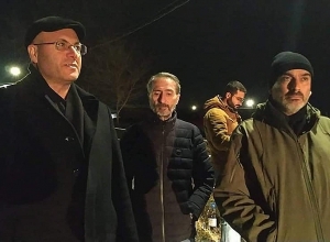 «Սասնա ծռերը» ակցիա են արել  գիշերը  «Նուբարաշեն» ՔԿՀ-ի մոտ