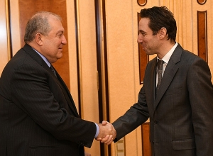 Արմեն Սարգսյանը հանդիպել է Հայկ Մարությանին