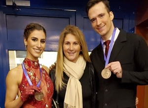 Թինա Կարապետյան - Սիմոն Պրոուքս-Սենեկալ հայկական զույգը զբաղեցրել է 3-րդ տեղը