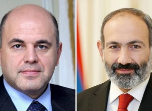 Никол Пашинян направил поздравительное послание Михаилу Мишустину в связи с назначением премьер-министром РФ