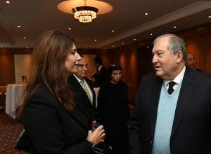 Армен Саркисян встретился с членами Торгово-промышленной палаты Швейцария- Армения