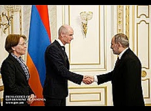 Никол Пашинян и Стеф Блок обменялись мнениями по урегулированию нагорно-карабахского конфликта