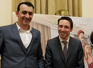 Hayk Marutyan and Mkrtich Arzumanyan meet today after long separation