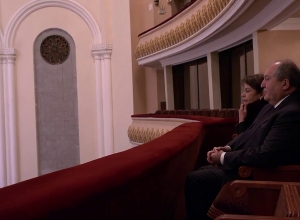 Նախագահը և տիկին Նունե Սարգսյանը ներկա են գտնվել «Հայ դաշնամուրային երաժշտություն» նախագծի համերգին