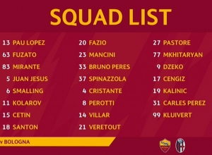 Հենրիխ Մխիթարյանը հայտավորվել է «Ռոմայի» առաջիկա խաղին