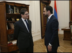 Փոխվարչապետ Տիգրան Ավինյանն ընդունել է ՎԶԵԲ փոխնախագահին