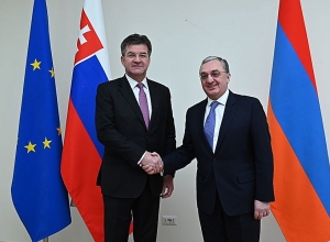 Զոհրաբ Մնացականյանը սլովակ գործընկերոջ հետ հանդիպմանն անդրադարձավ ադրբեջանական կողմի կրակոցներին Տավուշի ուղղությամբ