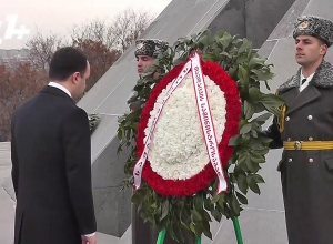 ՀՀ ՊՆ փոխնախարարը և Վրաստանի պաշտպանության նախարարը Ծիծեռնակաբերդում՝ Սումգայիթի ջարդերի օրվա առթիվ