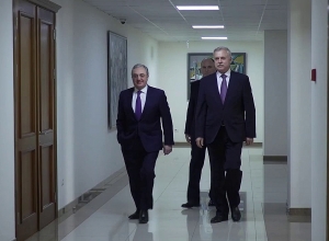 Զոհրաբ Մնացականյանը հանդիպեց ՀԱՊԿ գլխավոր քարտուղար Ստանիսլավ Զասին