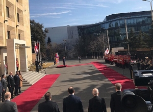 Նիկոլ Փաշինյանը ժամանեց Վրաստանի Կառավարություն