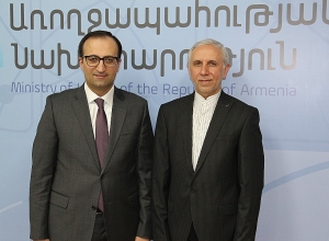 Арсен Торосян и посол Ирана обсудили ситуацию в связи с новым коронавирусом