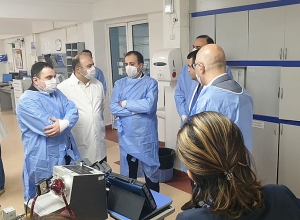 Angelina is in a difficult post-operative period:  The Minister visited