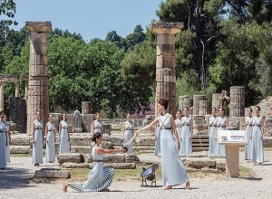 2020թ օլիմպիական խաղերի կրակը վառվեց