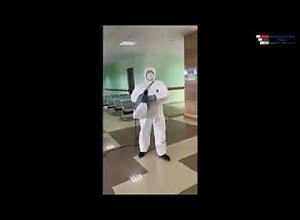 Disinfection activities carried out for electoral process  (video)