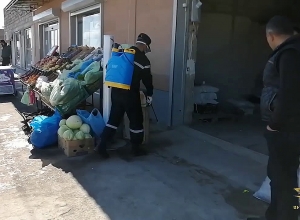 Ապրիլի 9 ին հանրապետության տարածքում վարակազերծվել են 490 հանրային վայրեր